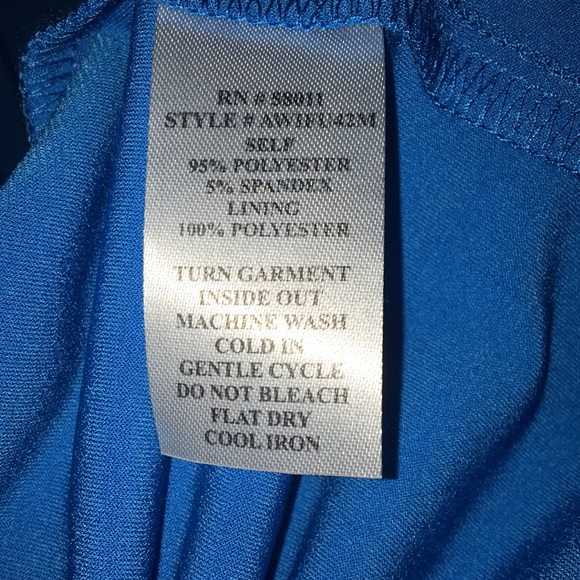 Sangria dress womens size 10 asymmetrical hem - Picture 6 of 6